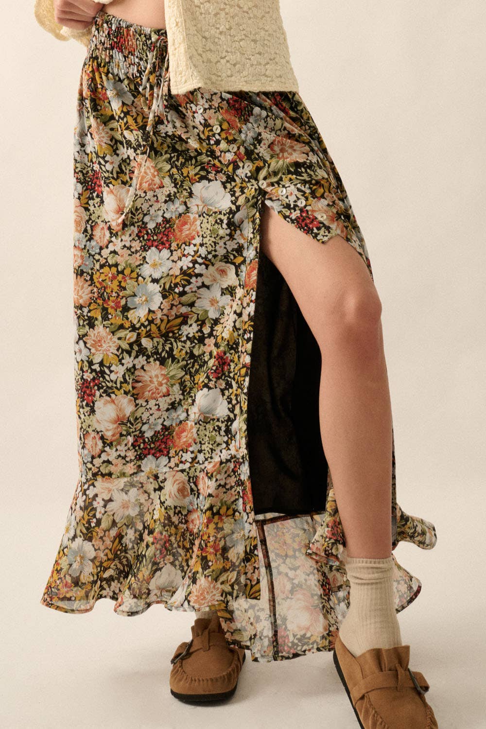 Fall Floral Maxi Skirt | coda co. Fall Floral Maxi Skirt | coda co.
